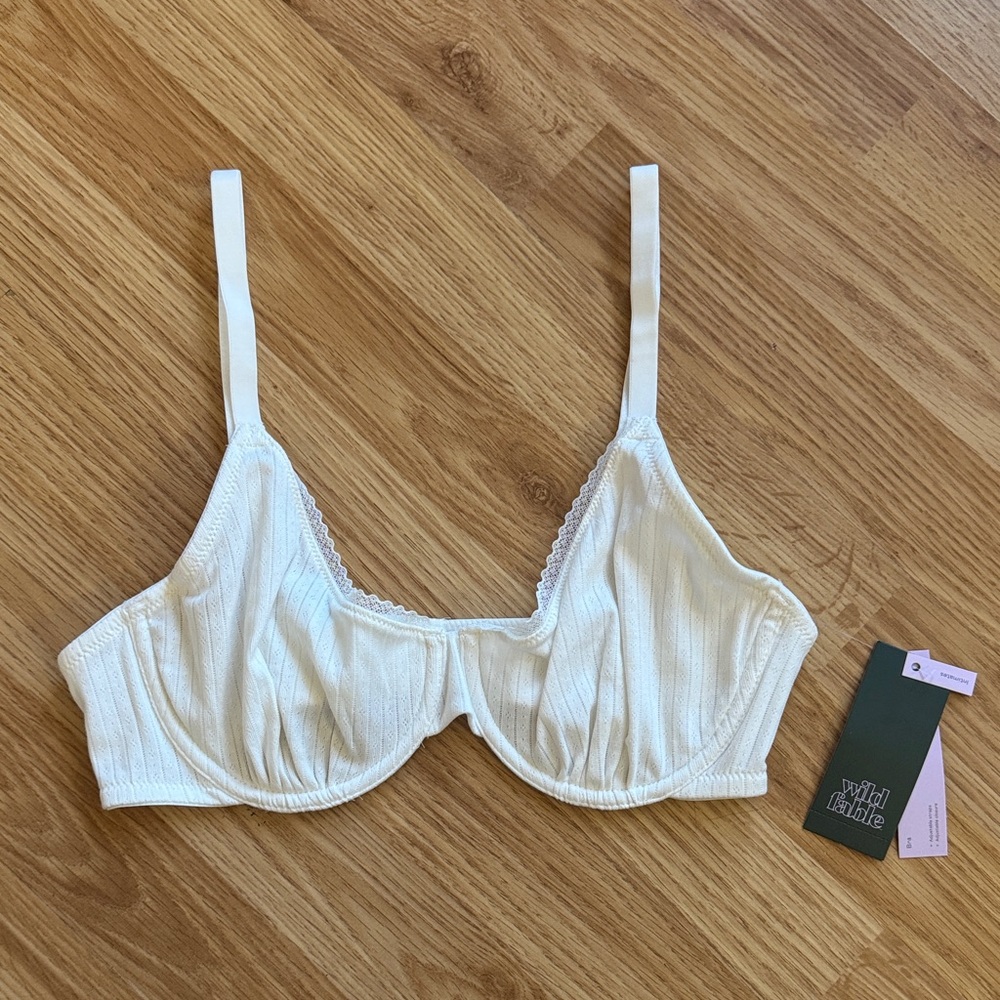 Wild Fable Unlined Pointelle Bra ✨ size 36C